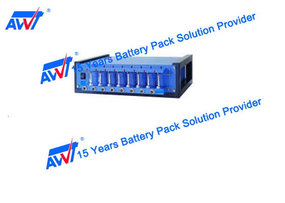 8 핵심 리튬 배터리 용량 테스터 5V 6A 범위 500 MV -5000mV